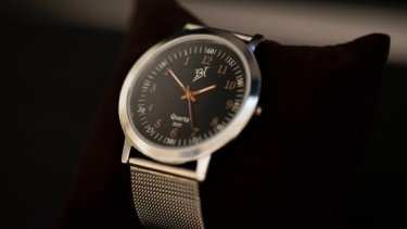 Unisex silver watch