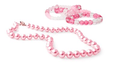 viva magenta bead jewellery