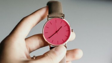 Viva magenta wrist watch